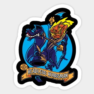 Ride of the Headless Horseman Sticker